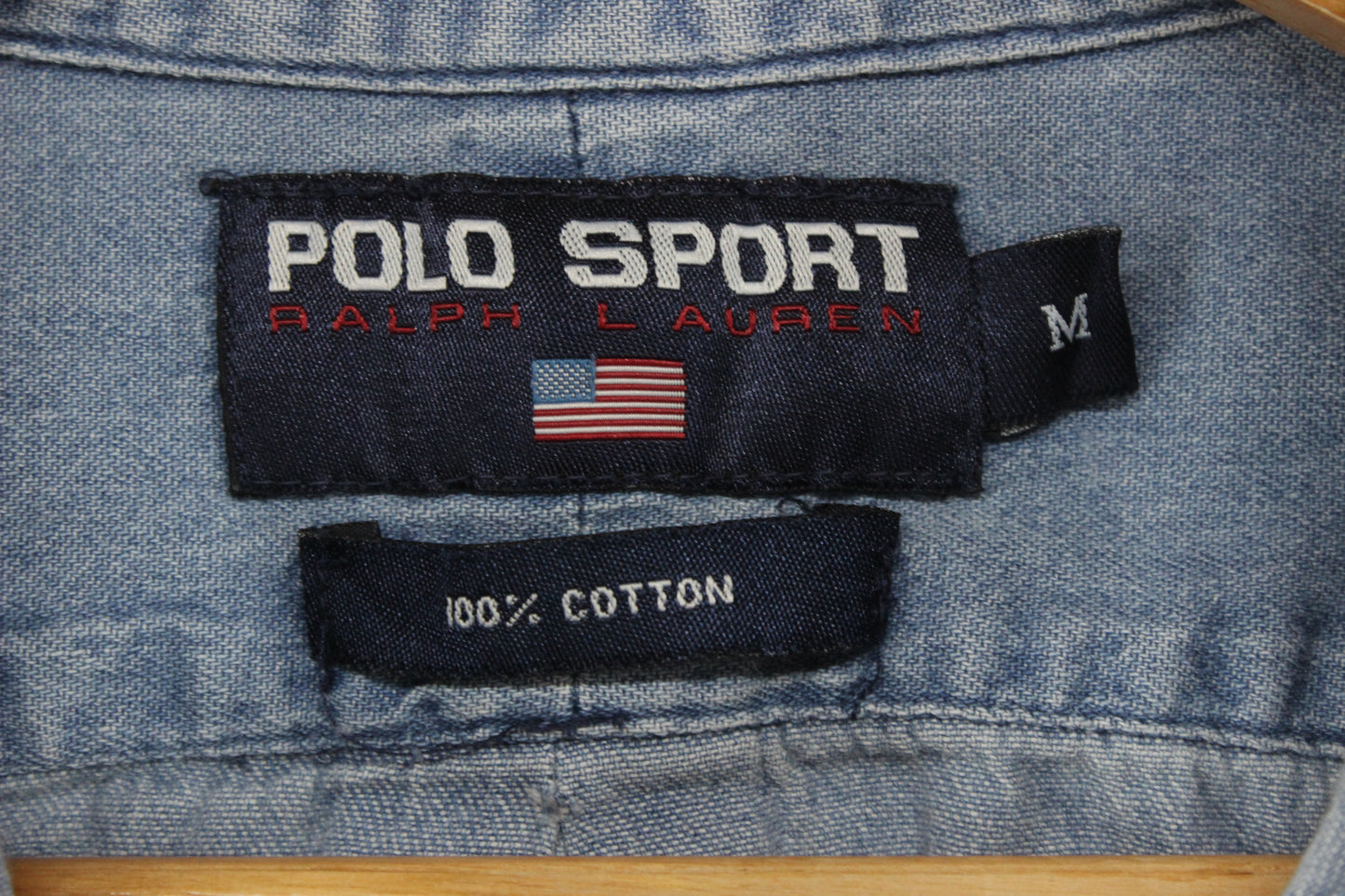 Mens Ralph Lauren Denim Shirt Oversized