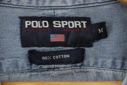 Mens Ralph Lauren Denim Shirt Oversized