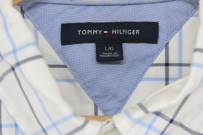 Mens Check Shirt Pattern Long Sleeve Button Down