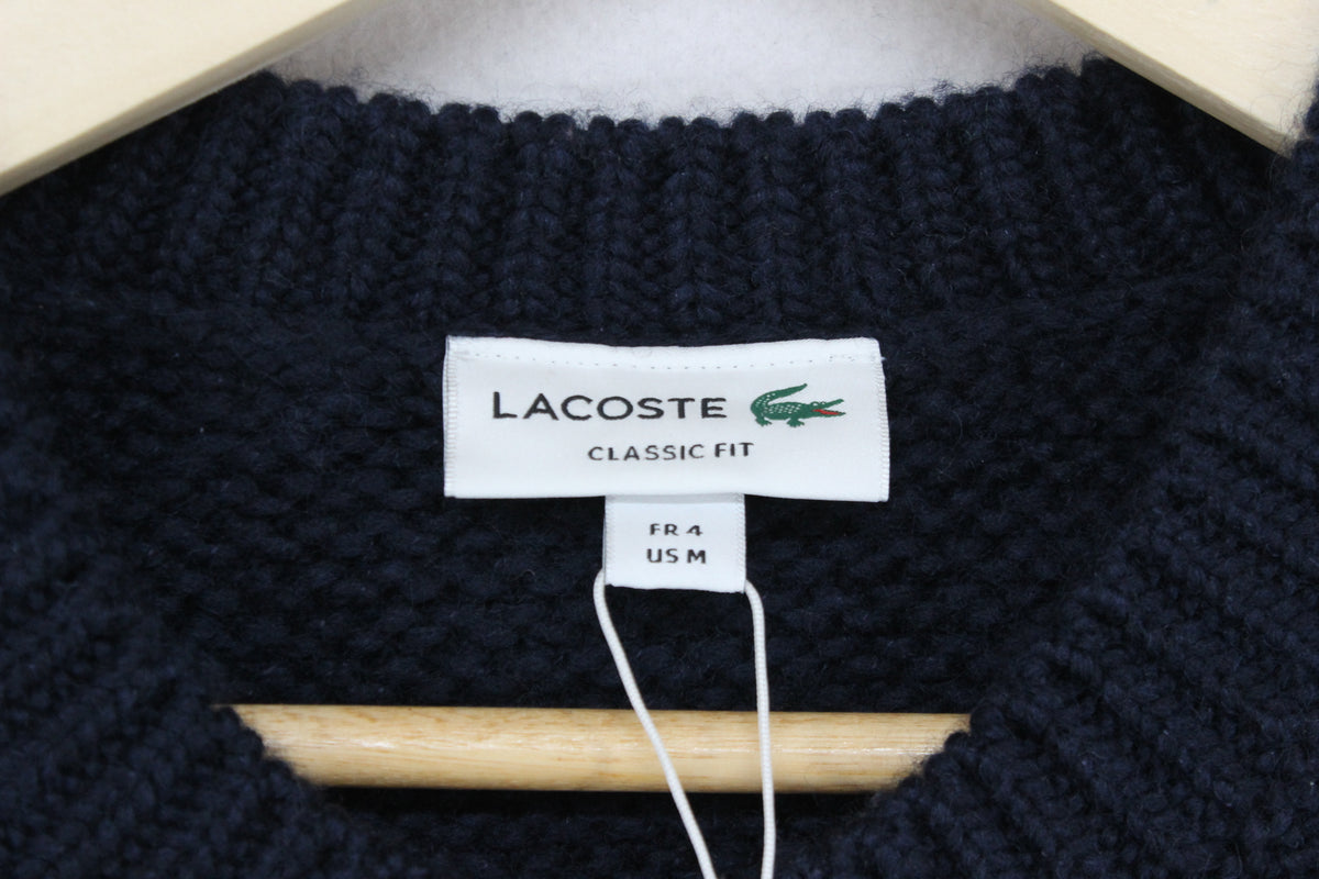 Mens Wool Jumper Classic Knit