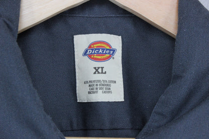 Mens Shirt Workwear Short Sleeve Button Up Casual