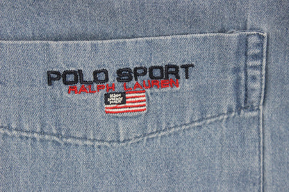 Mens Ralph Lauren Denim Shirt Oversized