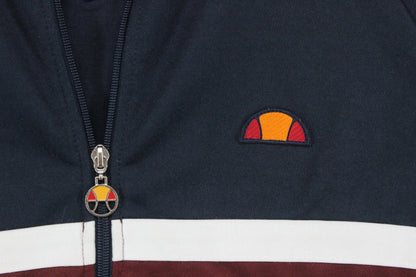 Mens Track Jacket 80S Casuals Retro Striped Zip