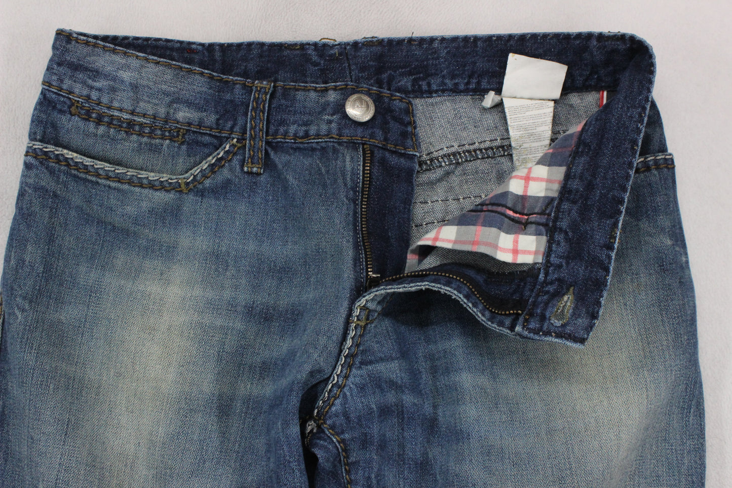 Mens Distressed Jeans Denim