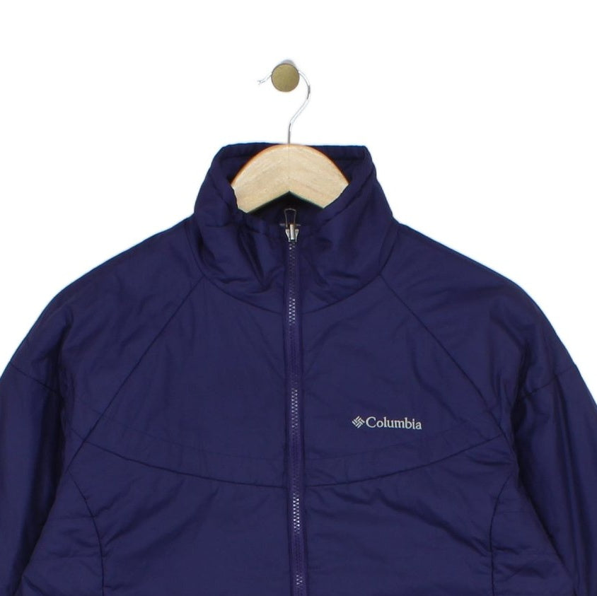 Womens Quilted Jacket Omni Heat Interchange Full Zip