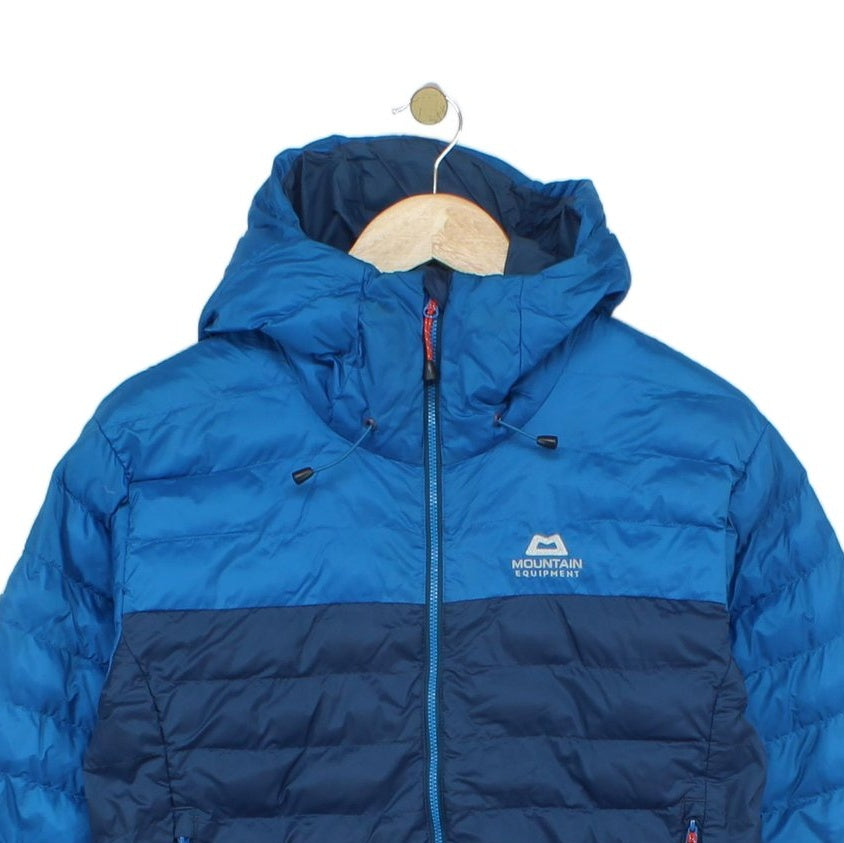 Mens Quilted Jacket Hooded Full Zip Outdoor