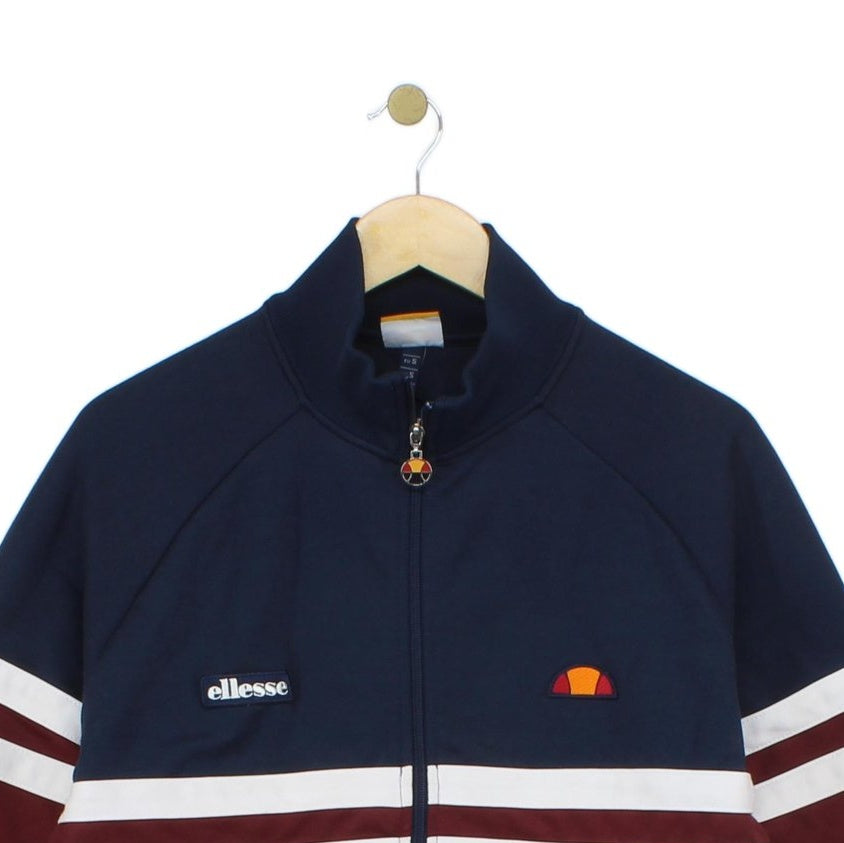 Mens Track Jacket 80S Casuals Retro Striped Zip