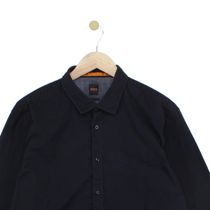 Mens Shirt Stretch Long Sleeve Classic