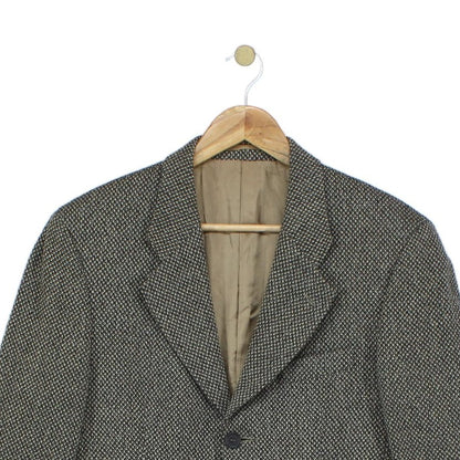 Mens Wool Blazer Formal Classic