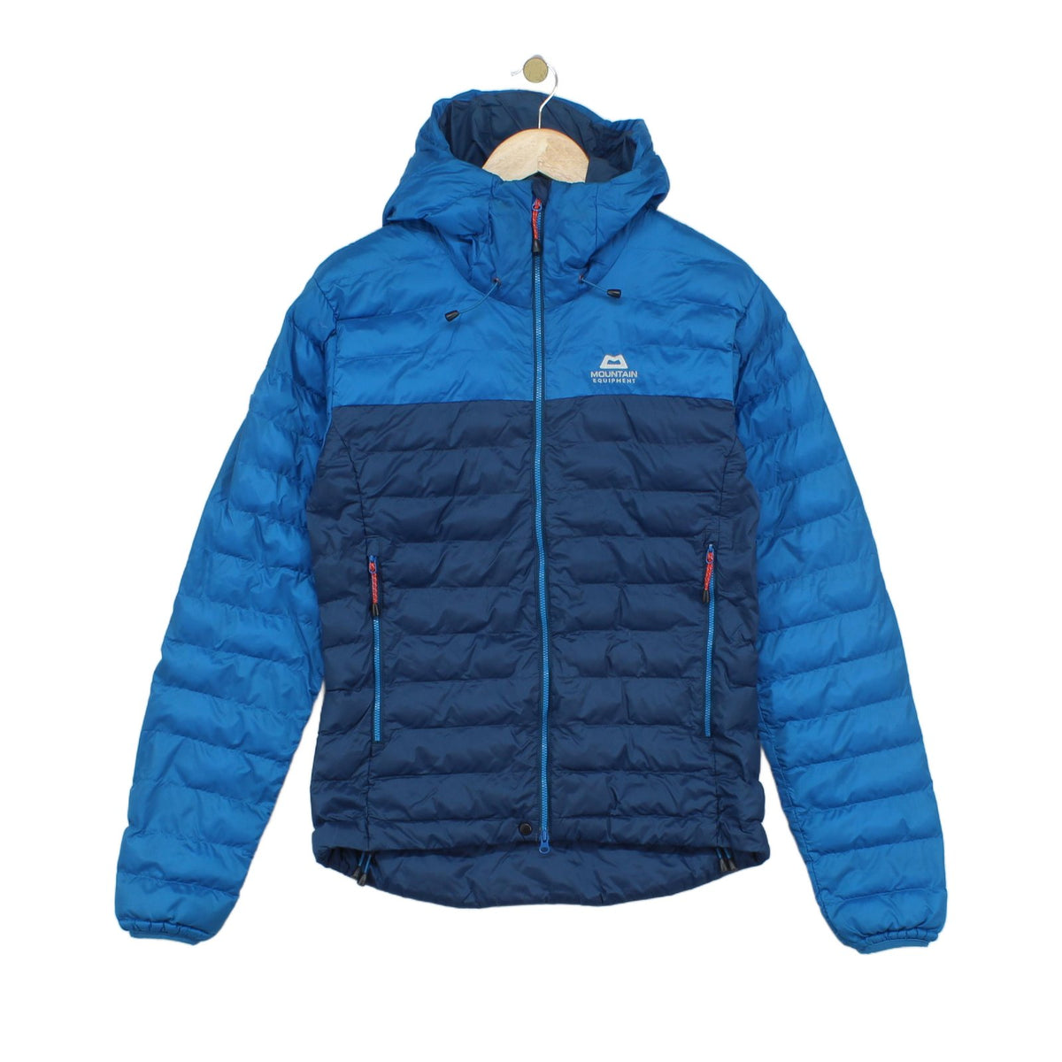 Mens Quilted Jacket Hooded Full Zip Outdoor