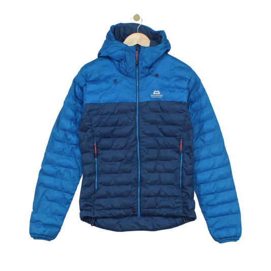 Mens Quilted Jacket Hooded Full Zip Outdoor