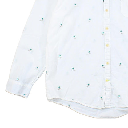 Mens Patterned Shirt Button Down Long Sleeve
