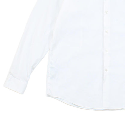 Mens Shirt Stretch Slim Fit Formal Classic