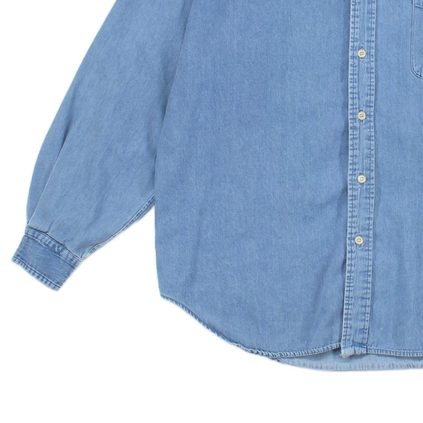 Mens Ralph Lauren Denim Shirt Oversized