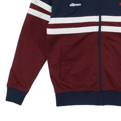 Mens Track Jacket 80S Casuals Retro Striped Zip