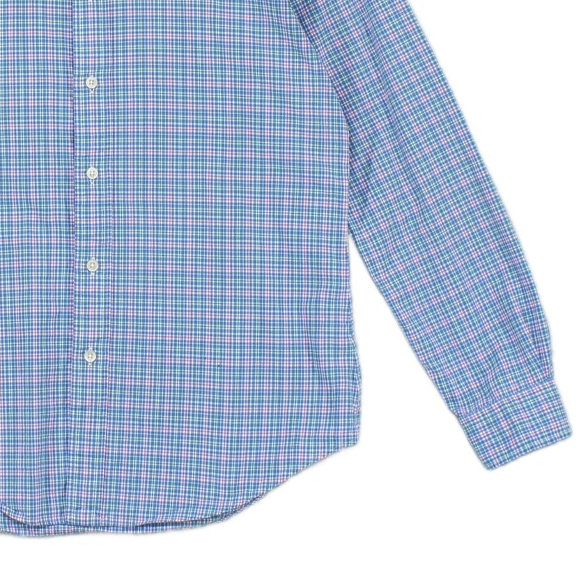 Mens Check Shirt Custom Fit Button Up