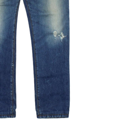 Mens Distressed Jeans Denim