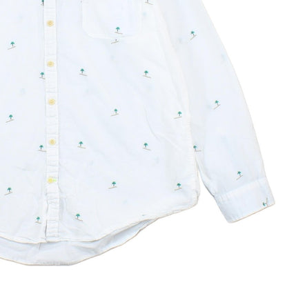 Mens Patterned Shirt Button Down Long Sleeve