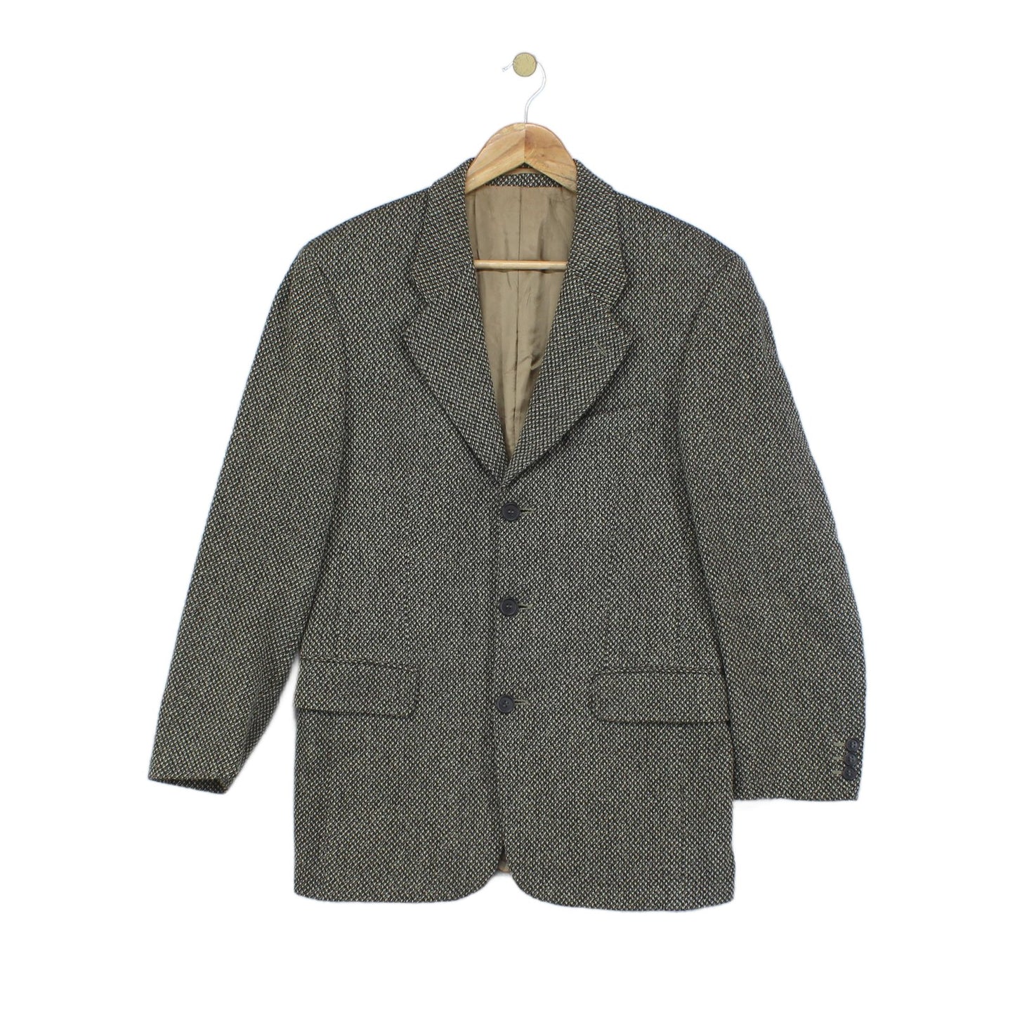 Mens Wool Blazer Formal Classic