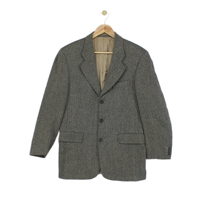 Mens Wool Blazer Formal Classic