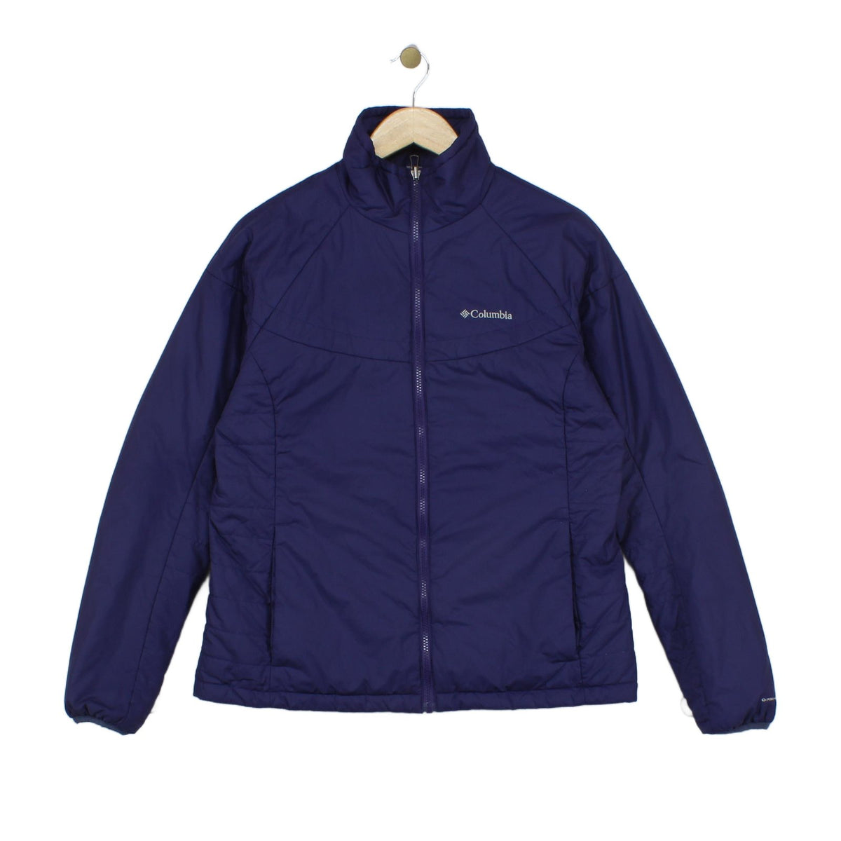 Womens Quilted Jacket Omni Heat Interchange Full Zip