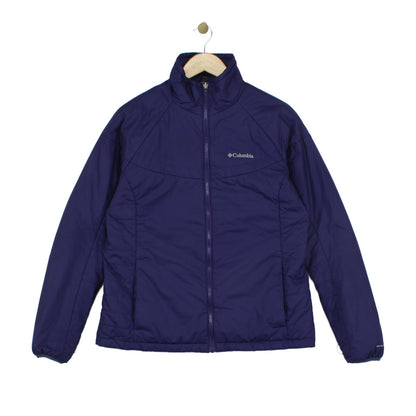 Womens Quilted Jacket Omni Heat Interchange Full Zip