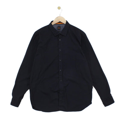 Mens Shirt Stretch Long Sleeve Classic