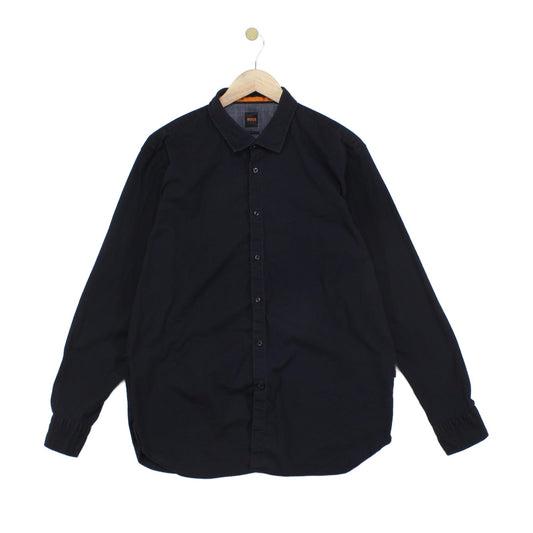 Mens Shirt Stretch Long Sleeve Classic