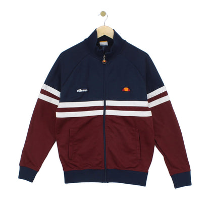 Mens Track Jacket 80S Casuals Retro Striped Zip