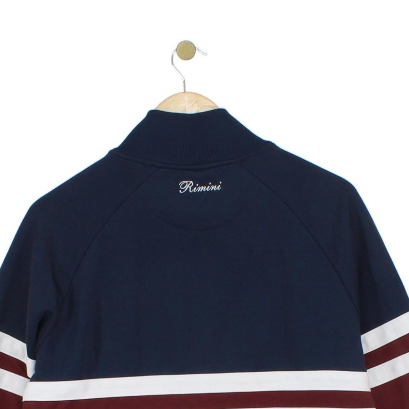 Mens Track Jacket 80S Casuals Retro Striped Zip