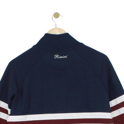 Mens Track Jacket 80S Casuals Retro Striped Zip