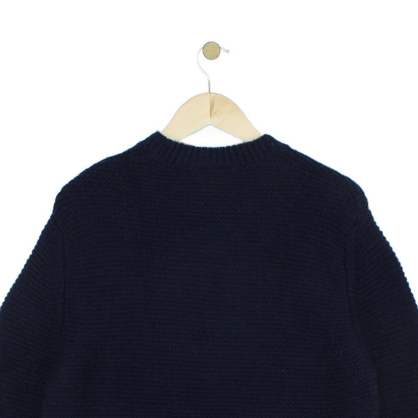 Mens Wool Jumper Classic Knit