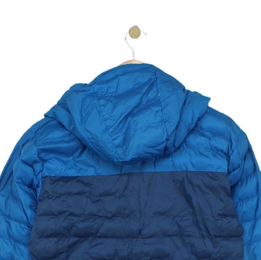 Mens Quilted Jacket Hooded Full Zip Outdoor