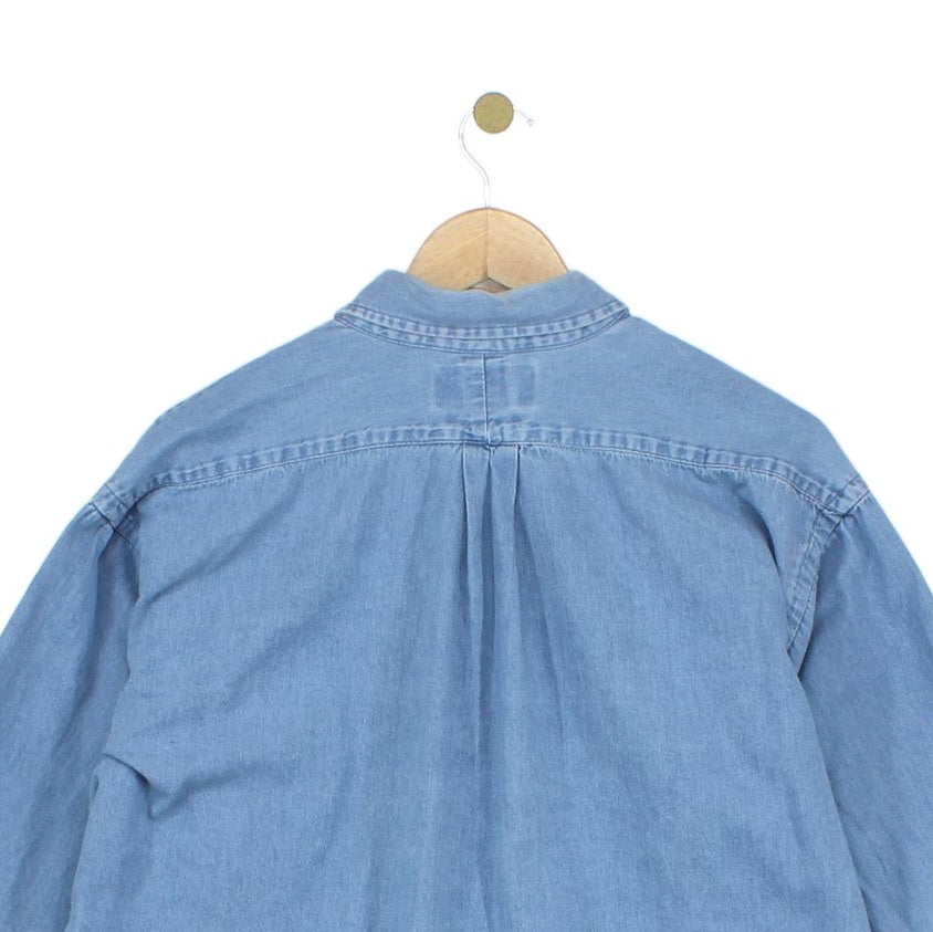 Mens Ralph Lauren Denim Shirt Oversized