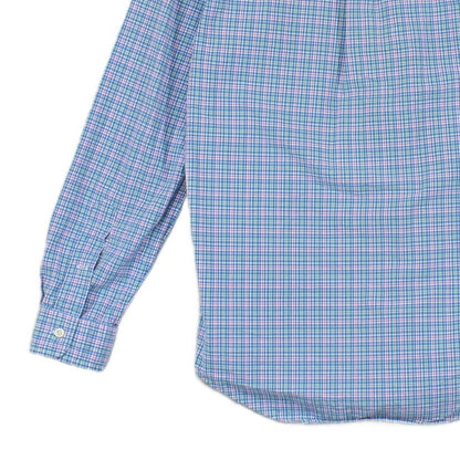 Mens Check Shirt Custom Fit Button Up