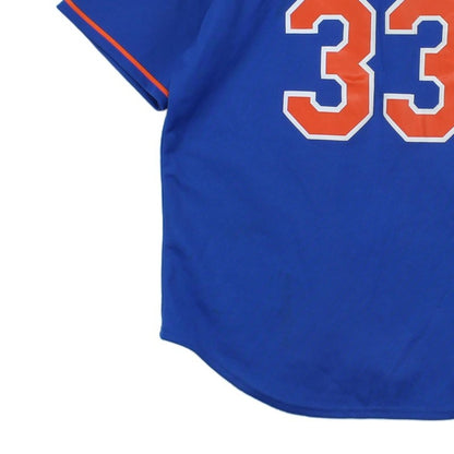 Mens Majestic Mets Jersey Shirt Baseball Short Sleeve