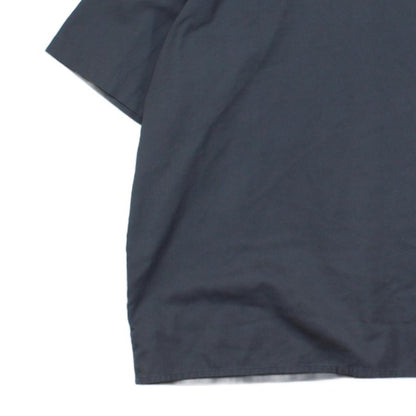 Mens Shirt Workwear Short Sleeve Button Up Casual
