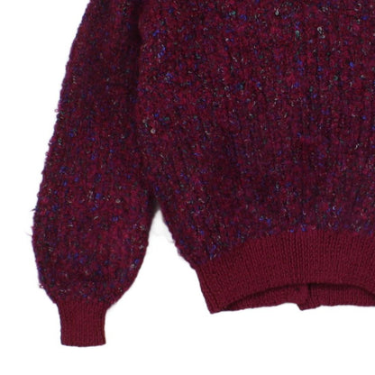 Womens Cardigan Chunky Knit Long Sleeve Textured