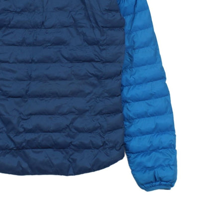 Mens Quilted Jacket Hooded Full Zip Outdoor