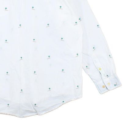 Mens Patterned Shirt Button Down Long Sleeve