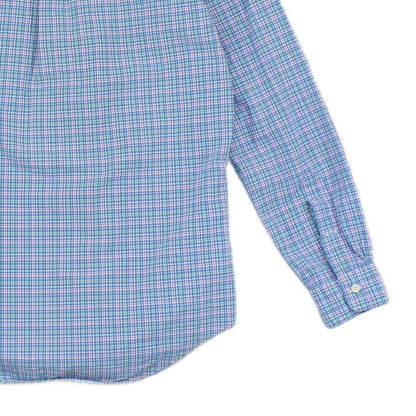 Mens Check Shirt Custom Fit Button Up