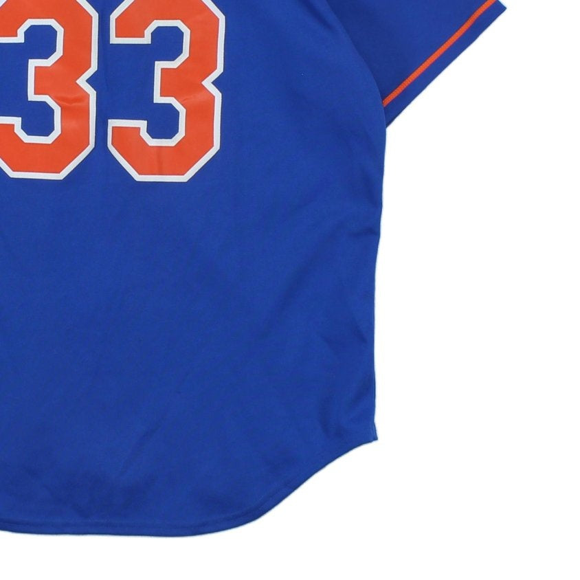 Mens Majestic Mets Jersey Shirt Baseball Short Sleeve