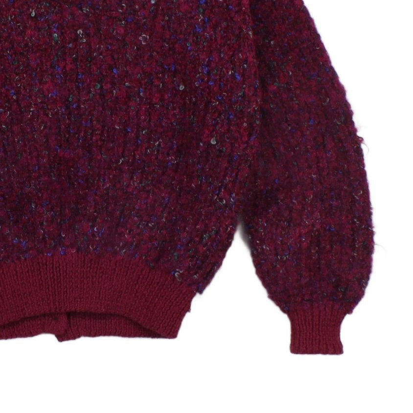 Womens Cardigan Chunky Knit Long Sleeve Textured