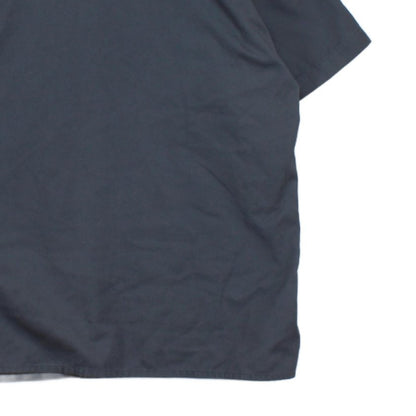 Mens Shirt Workwear Short Sleeve Button Up Casual