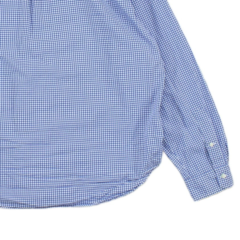 Mens Check Shirt Slim Fit Button Down