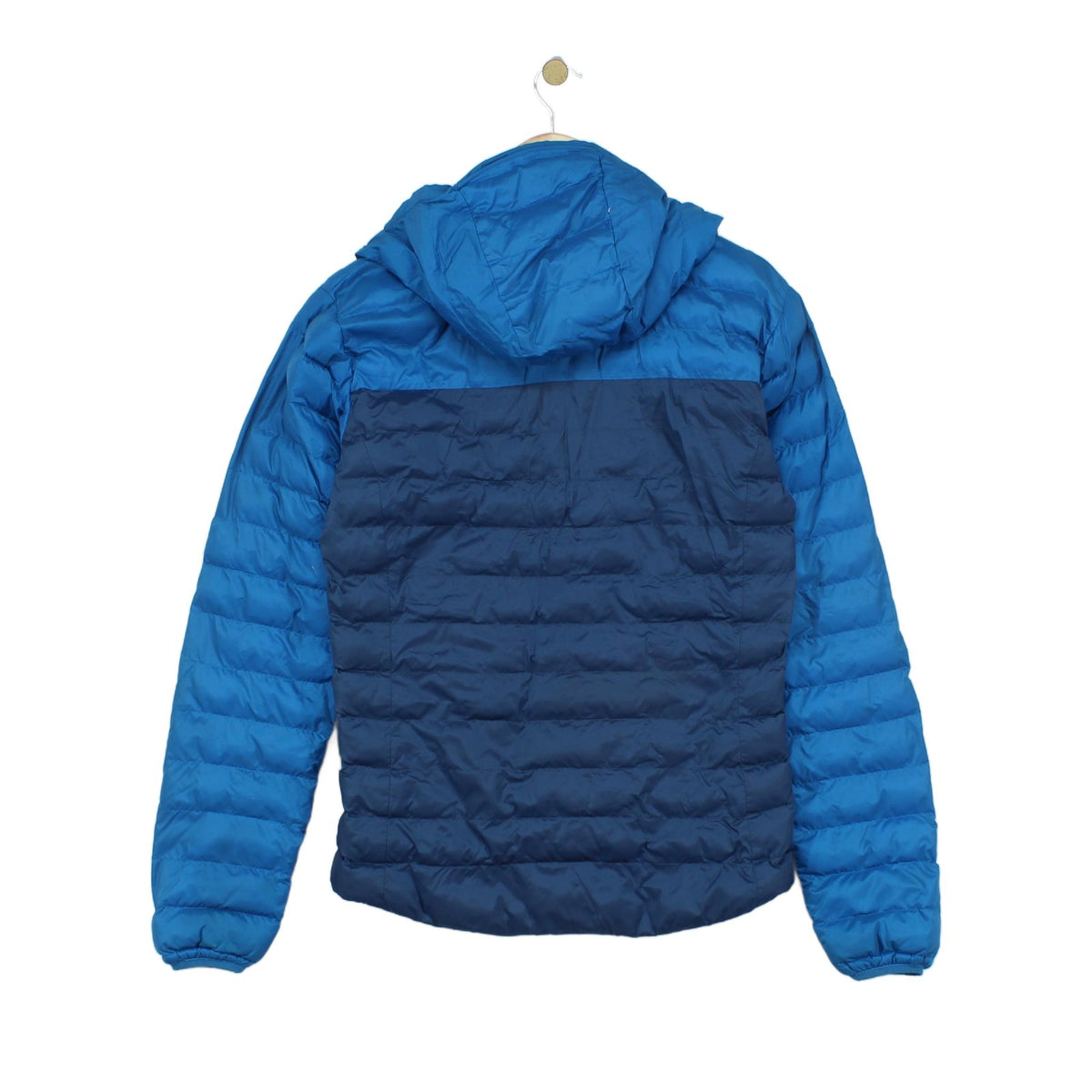 Mens Quilted Jacket Hooded Full Zip Outdoor