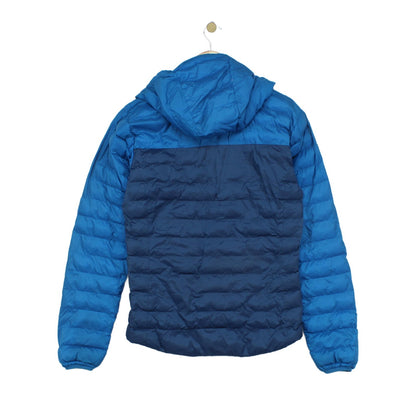 Mens Quilted Jacket Hooded Full Zip Outdoor