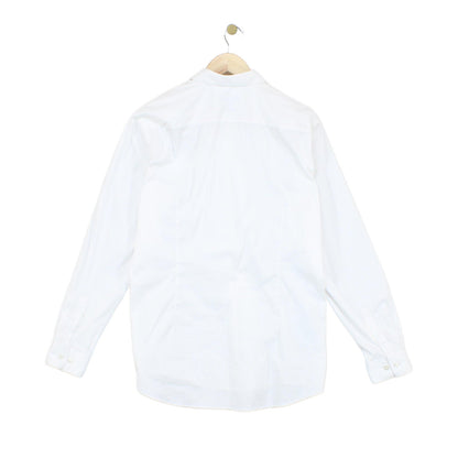 Mens Shirt Stretch Slim Fit Formal Classic