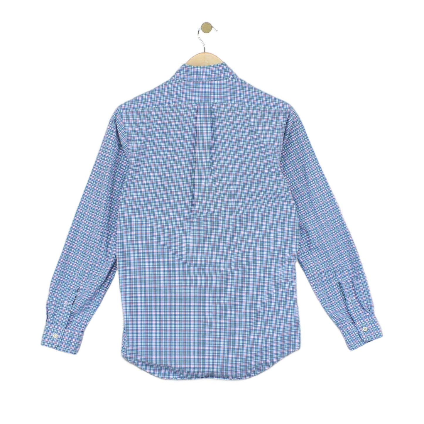 Mens Check Shirt Custom Fit Button Up