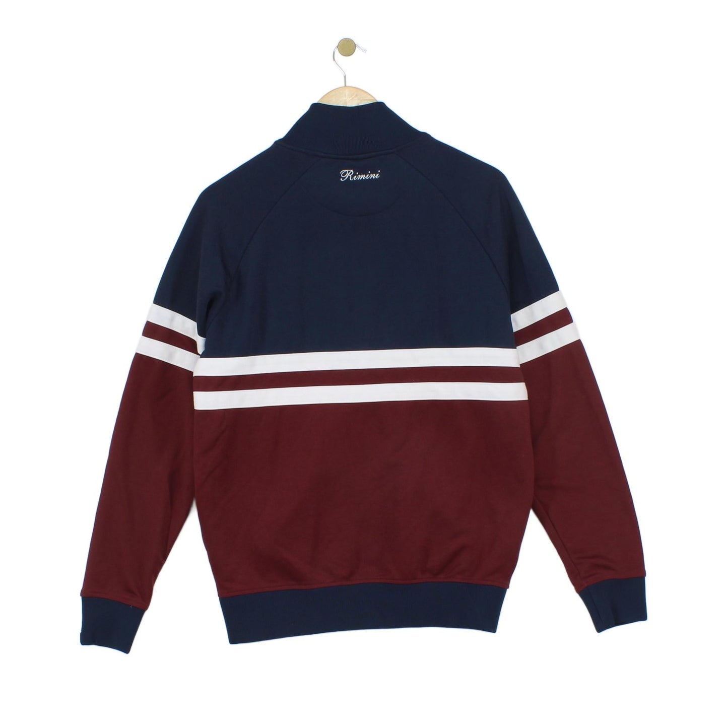 Mens Track Jacket 80S Casuals Retro Striped Zip
